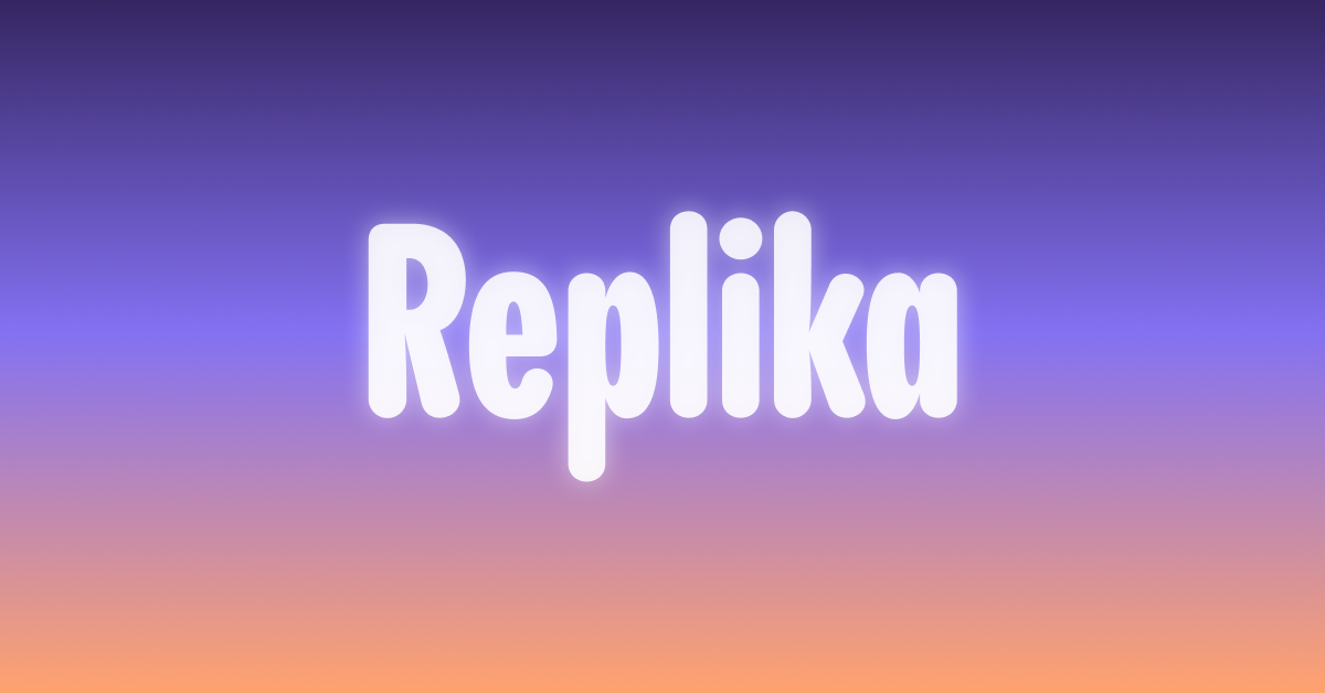 Replika - The AI companion who cares